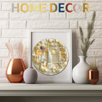 Whimsical Wooden Jigsaw Puzzle-Statue of Liberty and Flag