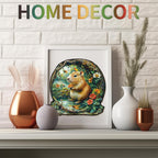 Whimsical Wooden Jigsaw Puzzle- Capybara