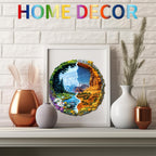 Whimsical Wooden Jigsaw Puzzle- National Forest Park