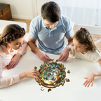Whimsical Wooden Jigsaw Puzzle- Parent Child Koala