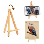 Whimsical Wooden Jigsaw Puzzle - Mighty Bald Eagle - pickApuzzle