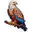Whimsical Wooden Jigsaw Puzzle - Mighty Bald Eagle - pickApuzzle