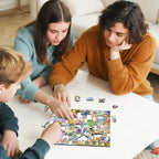 Puzzle en bois fantaisiste - L'argent m'aime