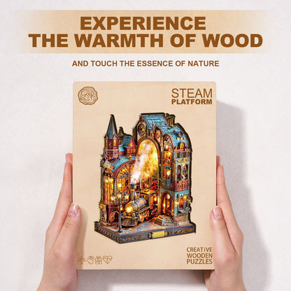 Launiges Holzpuzzle - Steam-Plattform