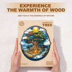 Puzzle en bois fantaisiste - L'Arbre de l'Harmonie