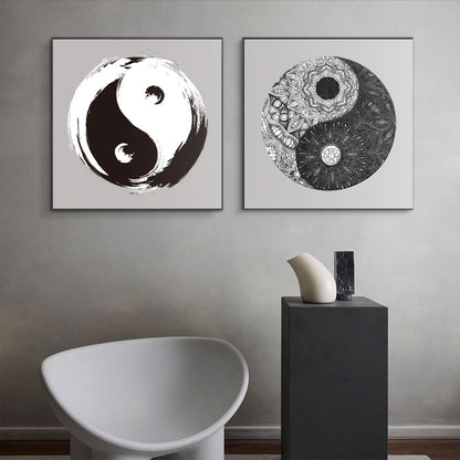 Whimsical Wooden Jigsaw Puzzle - YIN YANG - pickApuzzle