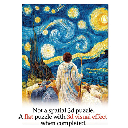 Artistic 1000 - Piece Cardboard Jigsaw Puzzle - Jesus Christ - KAAYEE Puzzle