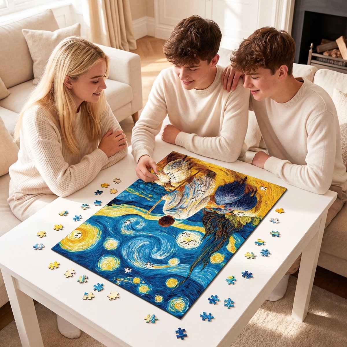 Artistic 1000 - Piece Cardboard Jigsaw Puzzle - Jesus Christ - KAAYEE Puzzle