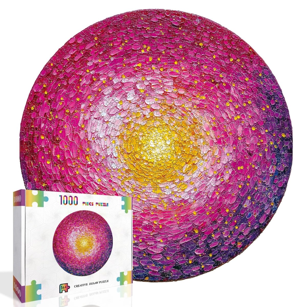 Artistic 1000 - Piece Cardboard Jigsaw Puzzle - Palette Knife Art - KAAYEE Puzzle