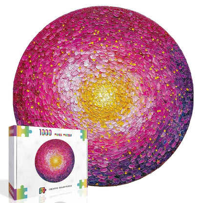 Artistic 1000 - Piece Cardboard Jigsaw Puzzle - Palette Knife Art - KAAYEE Puzzle