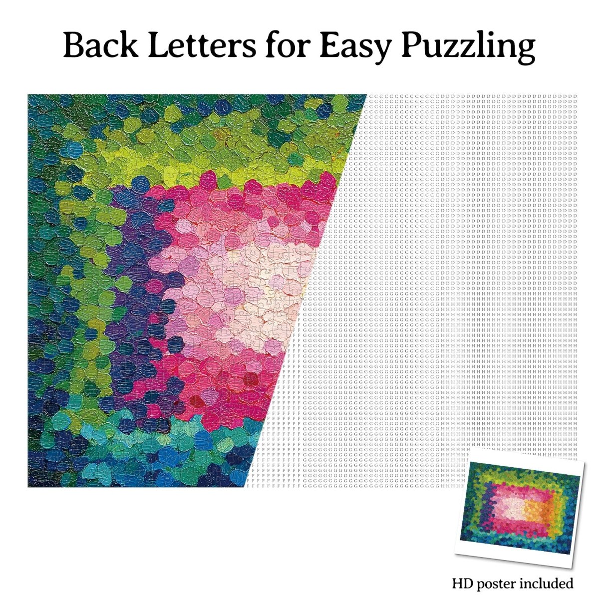 Artistic 1000 - Piece Cardboard Jigsaw Puzzle - Palette Knife Art (rectangle) - KAAYEE Puzzle