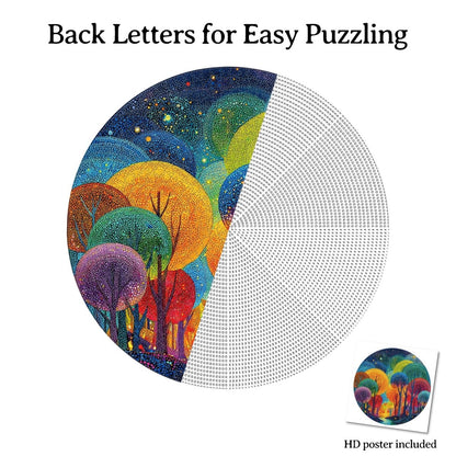 Artistic 1000 - Piece Cardboard Jigsaw Puzzle - Polka Dot Tree - KAAYEE Puzzle