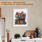 Whimsical Wooden Jigsaw Puzzle- Owl Castle