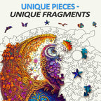 Whimsical Wooden Jigsaw Puzzle- YIN YANG OWL