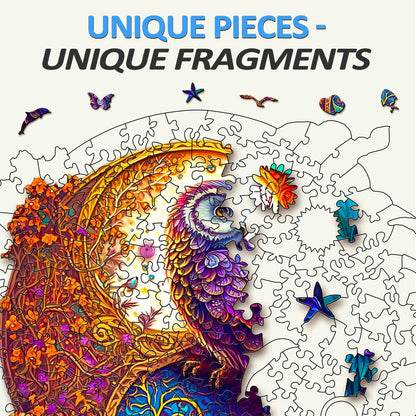 Skurriles Holzpuzzle – YIN YANG EULE