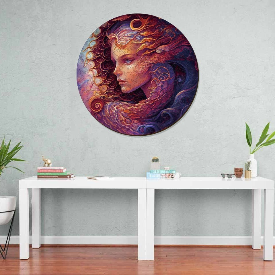 Whimsical Wooden Jigsaw Puzzle- Scorpio