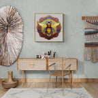 Whimsical Wooden Jigsaw Puzzle- MANDALA BEE