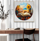 Whimsical Wooden Jigsaw Puzzle - Lazy orange cat - pickApuzzle