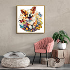 Whimsical Wooden Jigsaw Puzzle- Lovable Puppy