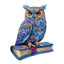 Whimsical Wooden Jigsaw Puzzle- Elegant owl
