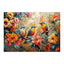 Whimsical Wooden Jigsaw Puzzle-Hummingbird Garden