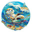 Whimsical Wooden Jigsaw Puzzle- leisurely otter