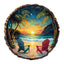 Whimsical Wooden Jigsaw Puzzle- Sunset Beach