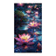 Whimsical Wooden Jigsaw Puzzle-moon Lotus