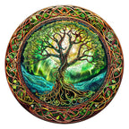 Whimsical Wooden Jigsaw Puzzle- Aurora Tree of Life-2