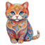Whimsical Wooden Jigsaw Puzzle-Cute Scottish Cat