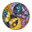 Whimsical Wooden Jigsaw Puzzle-Galaxy Butterflies