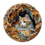 Puzzle en bois fantaisiste-Chat 3D