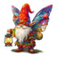 Whimsical Wooden Jigsaw Puzzle- christmas gnome