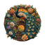 Ausgefallenes Holz-Puzzle – Yin-Yang-Pfau