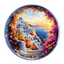 Whimsical Wooden Jigsaw Puzzle-Santorini