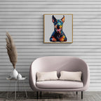 Whimsical Wooden Jigsaw Puzzle- Doberman Pinscher