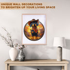 Whimsical Wooden Jigsaw Puzzle - Guardian of the Town - pickApuzzle