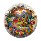 Whimsical Wooden Jigsaw Puzzle- 3D farm