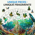 Whimsical Wooden Jigsaw Puzzle- 3D aurora-1