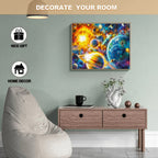 Whimsical Wooden Jigsaw Puzzle-Cosmic Reverie-1