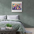 Whimsical Wooden Jigsaw Puzzle- Colored owl