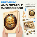 Whimsical Wooden Jigsaw Puzzle- 3D Sailing-1