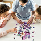 Whimsical Wooden Jigsaw Puzzle- Resurrection cross