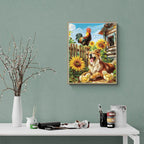 Launiges Holzpuzzle - Sommerfarm