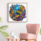 Whimsical Wooden Jigsaw Puzzle-Beautiful Butterflies