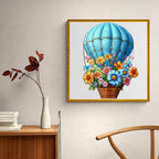Verspieltes Holzpuzzle – Fliegende Blumen