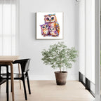 Whimsical Wooden Jigsaw Puzzle- Sweet Owl Family