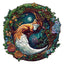 Whimsical Wooden Jigsaw Puzzle- Yin Yang fox-2