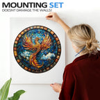 Whimsical Wooden Jigsaw Puzzle-Starry sky Phoenix