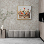 Whimsical Wooden Jigsaw Puzzle- Beautiful Crown
